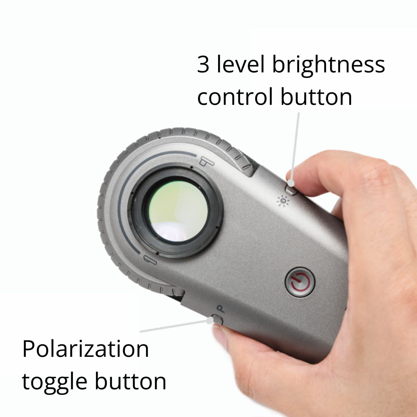 IDS1100 C Brightness control and polarization