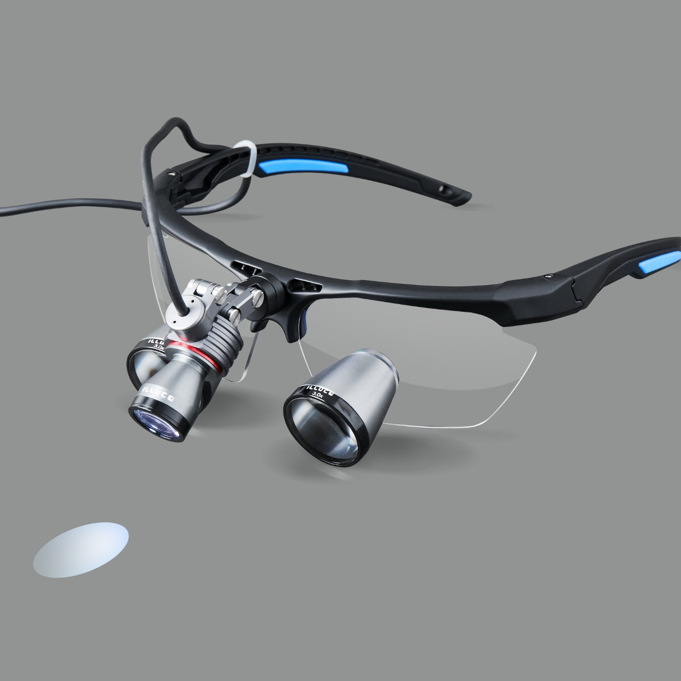 TTL Loupes with wired headlight ILLUCO