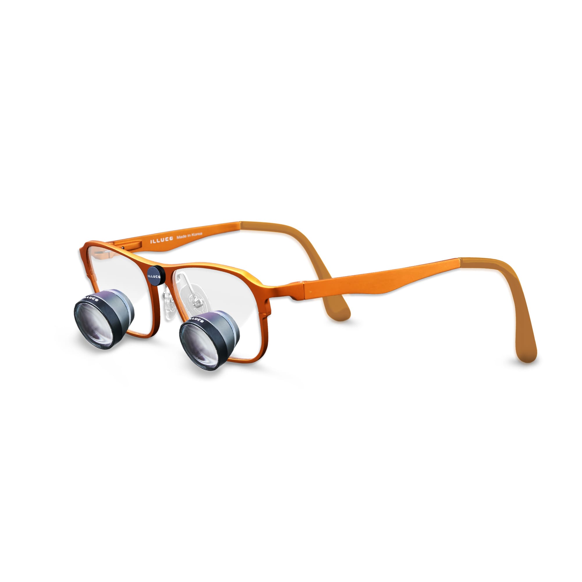 2.5x Galilean Loupes Atlas Tangerine