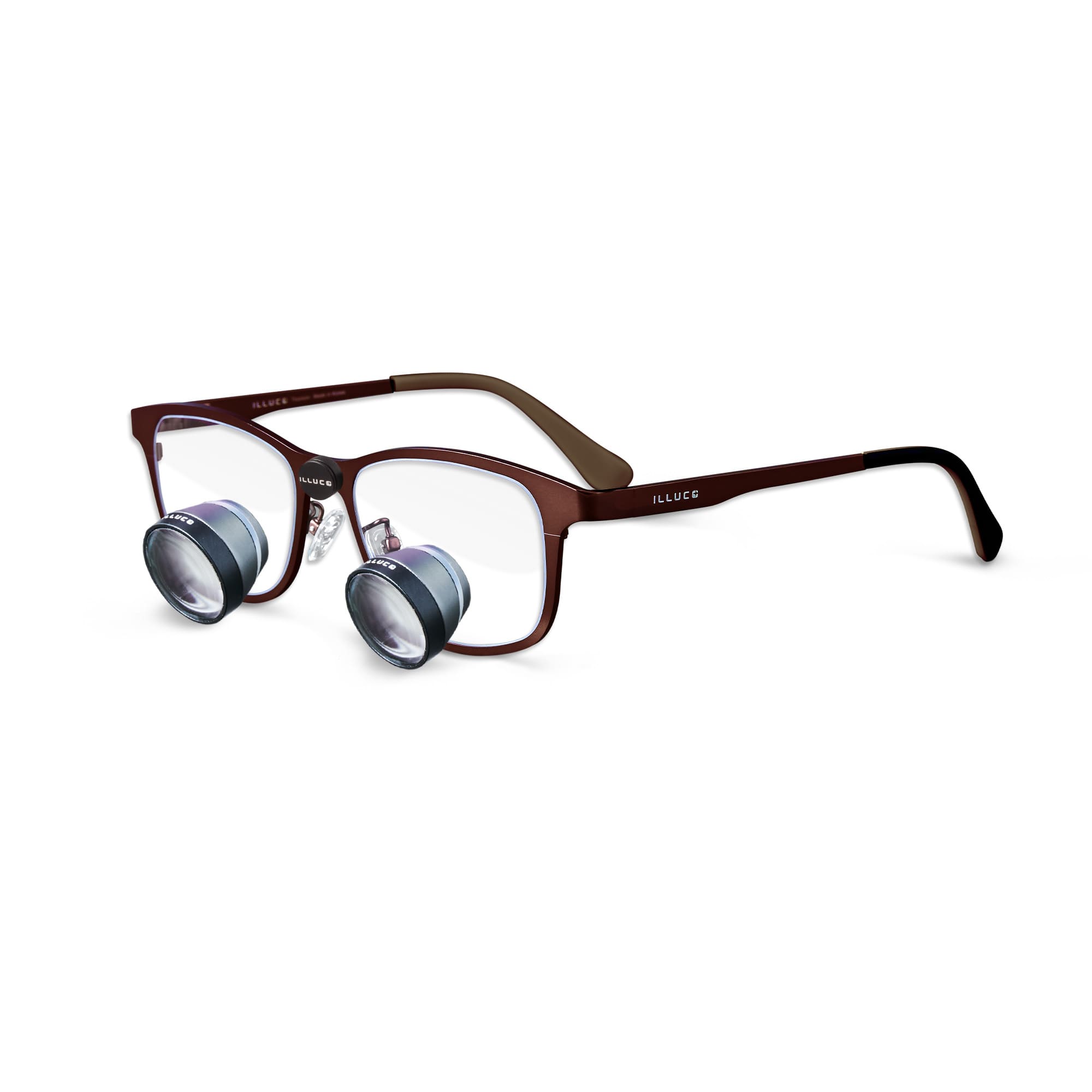 2.5x Galilean Loupes Classic Coffee