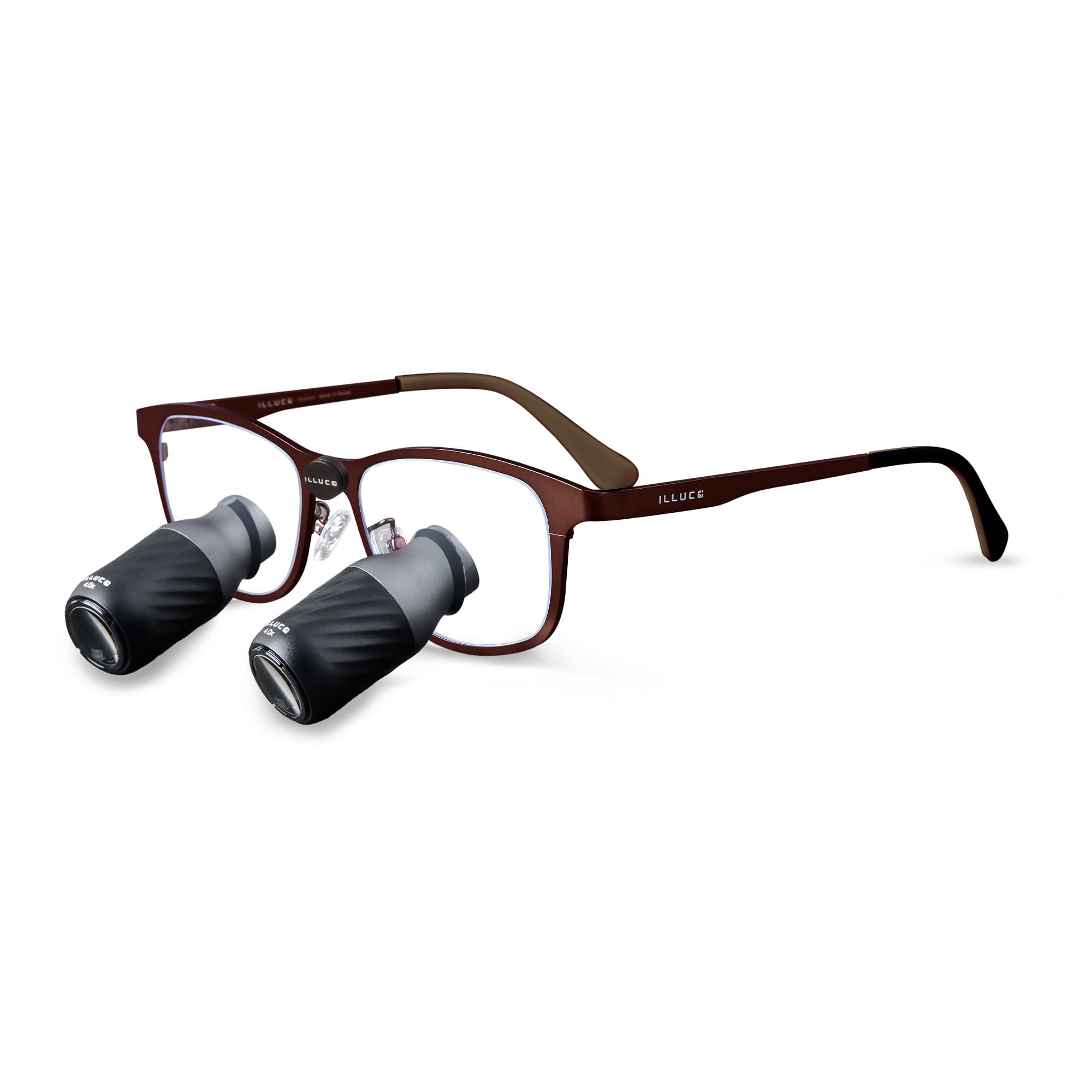 4.0x Prismatic Loupes Classic Coffee