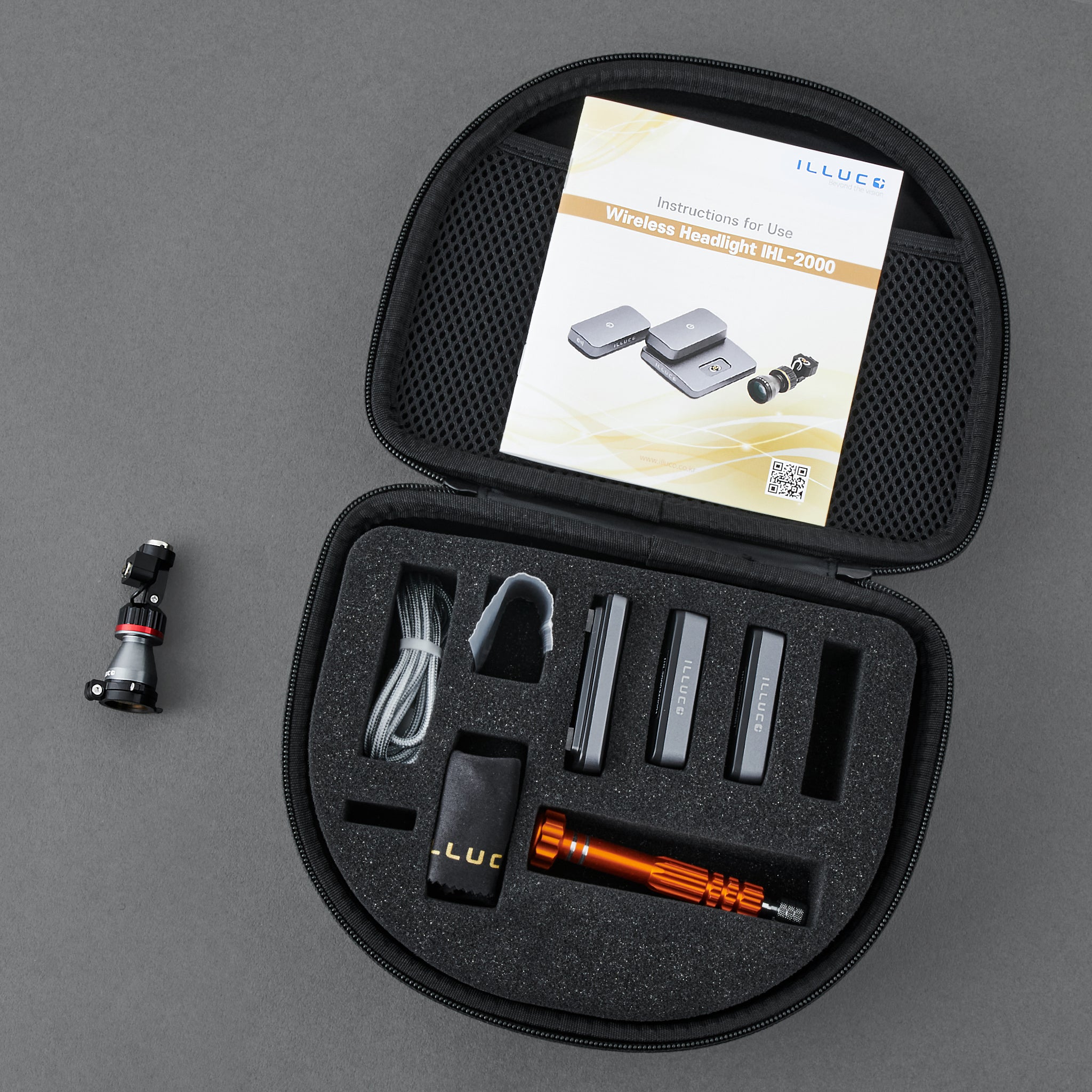 illuco Wireless Headlight Case