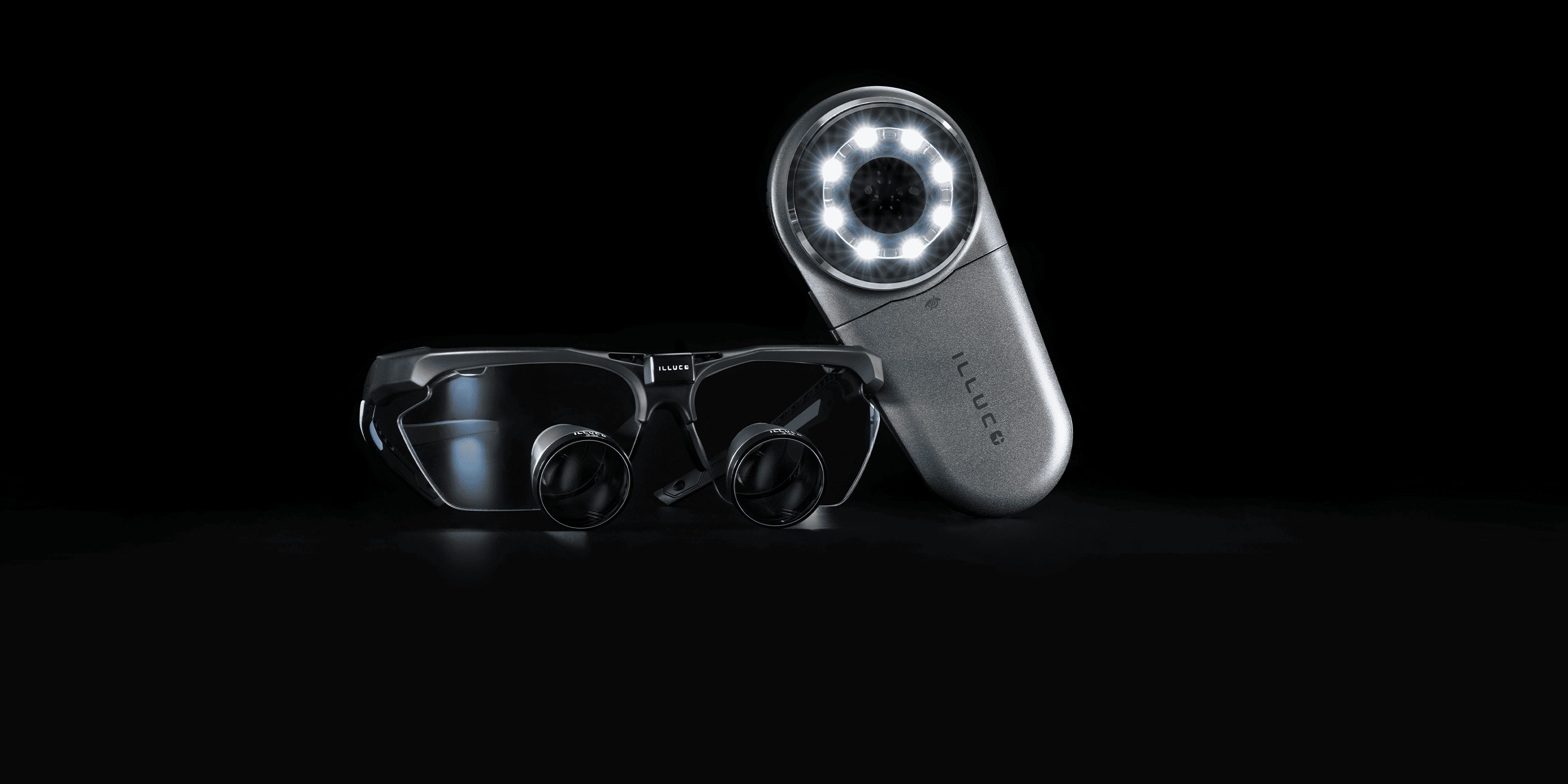 ILLUCO Galilean Loupes and 1100 Dermatoscope