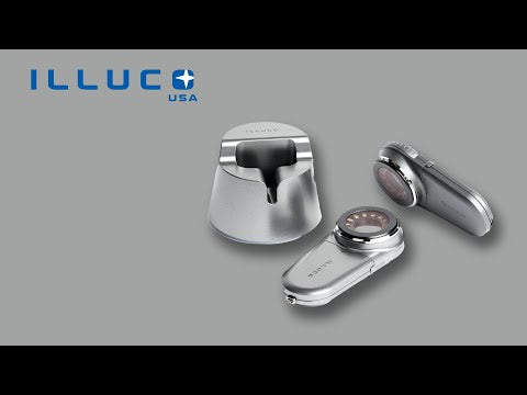 ILLUCO IDS 1100 Dermatoscope Cross and Parallel Polarization modes