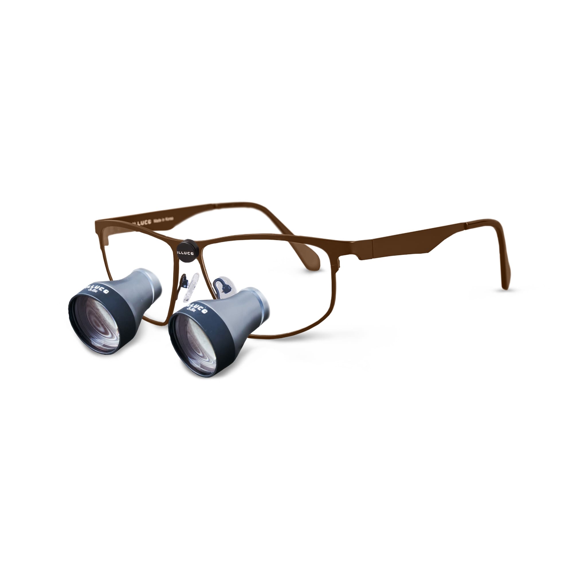 Loupes galiléennes et prismatiques ILLUCO TTL (à travers la lentille)