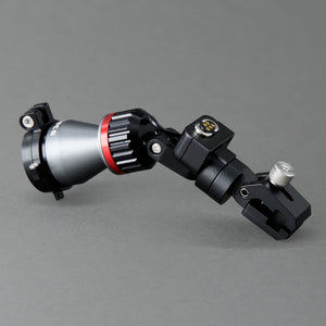 Clamp Type Adapter for ILLUCO Headlight attached to a headlight