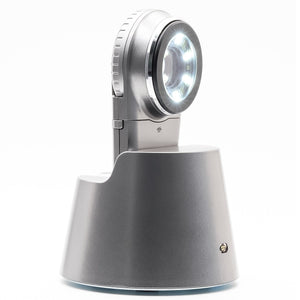 IDS-1100C Dermatoscope in charging cradle