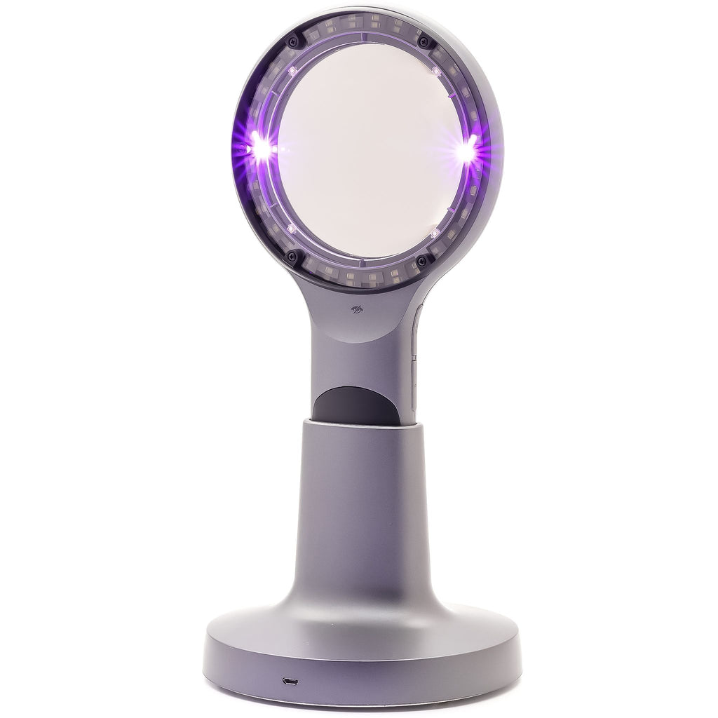 IDS-3100 with UV 395nm light mode on