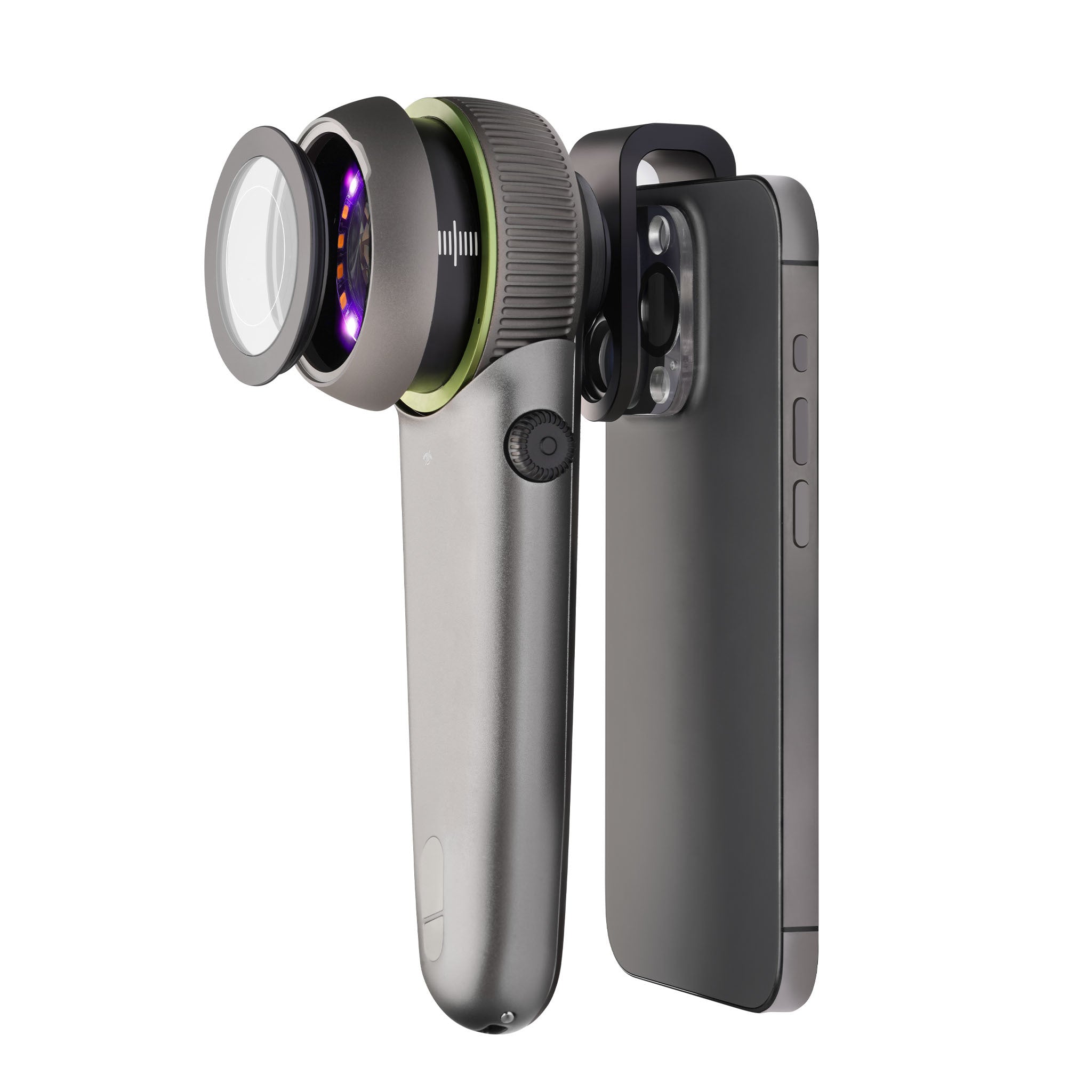 ILLUCO Dermatoscope IDS-9100 with phone attachment Main image