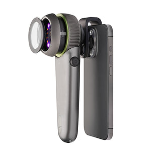 ILLUCO Dermatoscope IDS-9100 with phone attachment