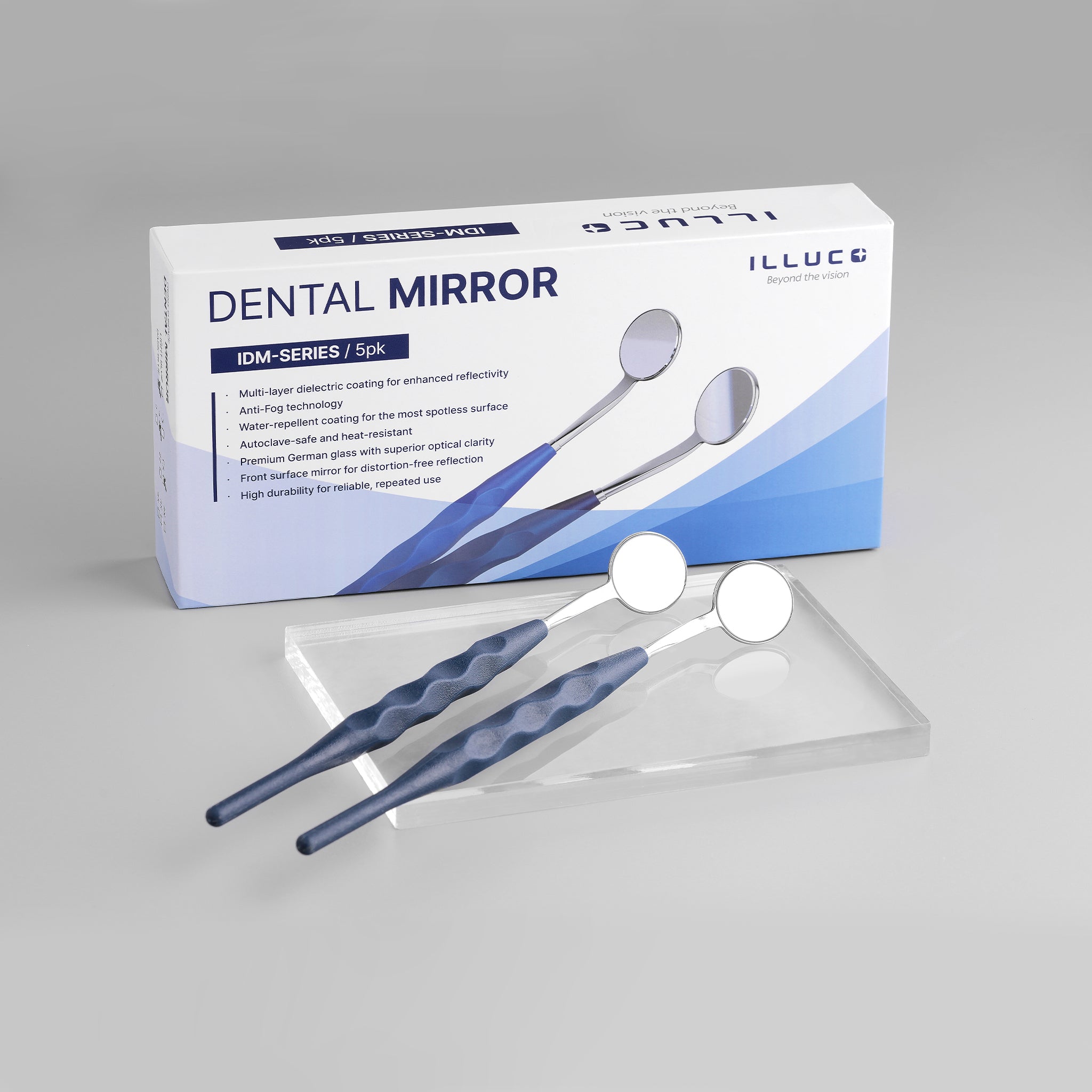 ILLUCO Dental Mouth Mirrors, pack of 5