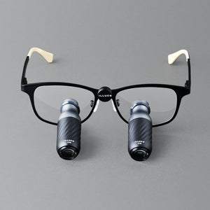 ILLUCO Prismatic TTL Loupes 5.5 magnification on classic frame