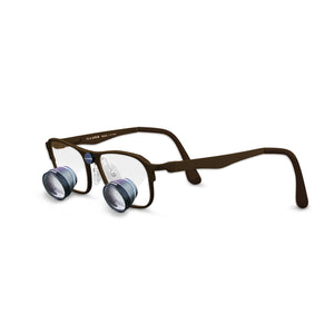 2.5x Galilean Loupes Atlas Chocolate