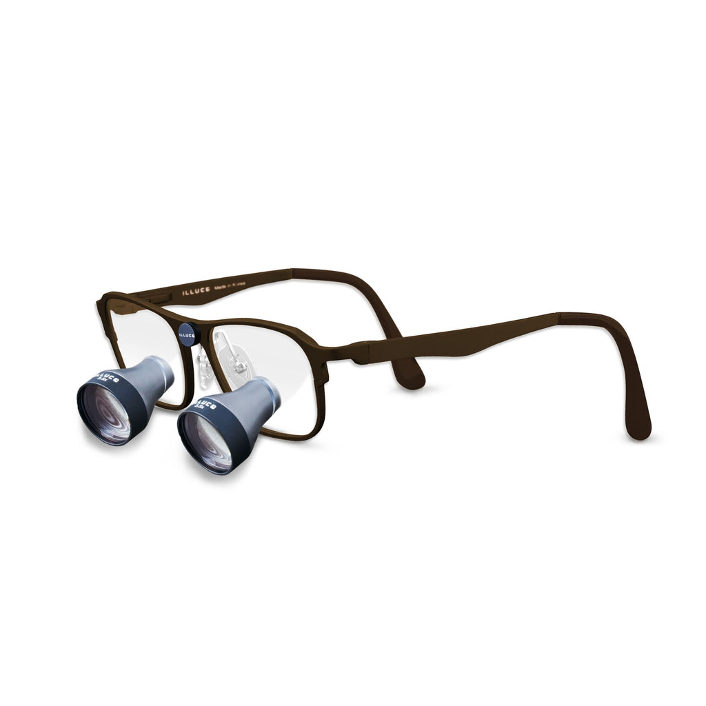 3.5x Galilean Loupes Atlas Chocolate