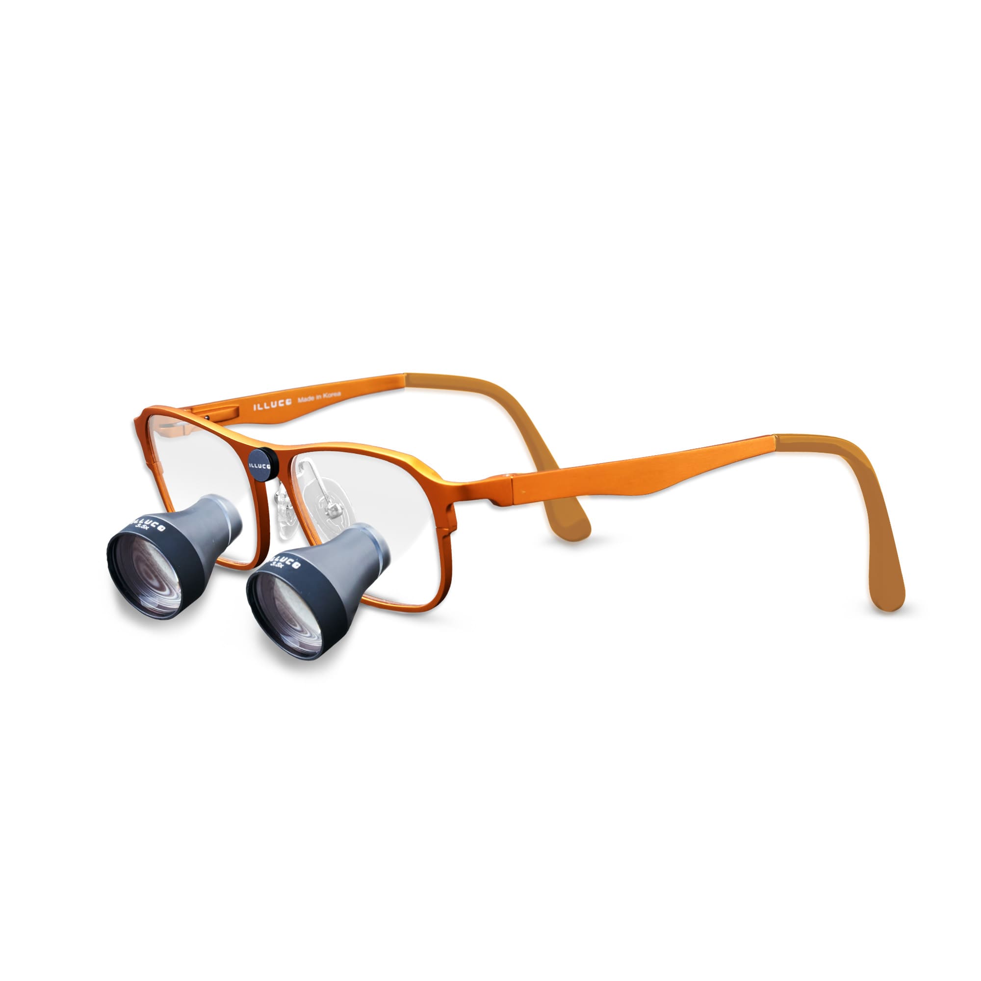 3.5x Galilean Loupes Atlas Tangerine