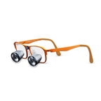 3.0x Galilean Loupes Atlas Tangerine