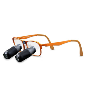 4.5x Prismatic Loupes Atlas Tangerine