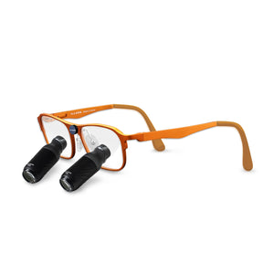 5.5x Prismatic Loupes Atlas Tangerine