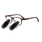 5.5x Prismatic Loupes Classic Coffee