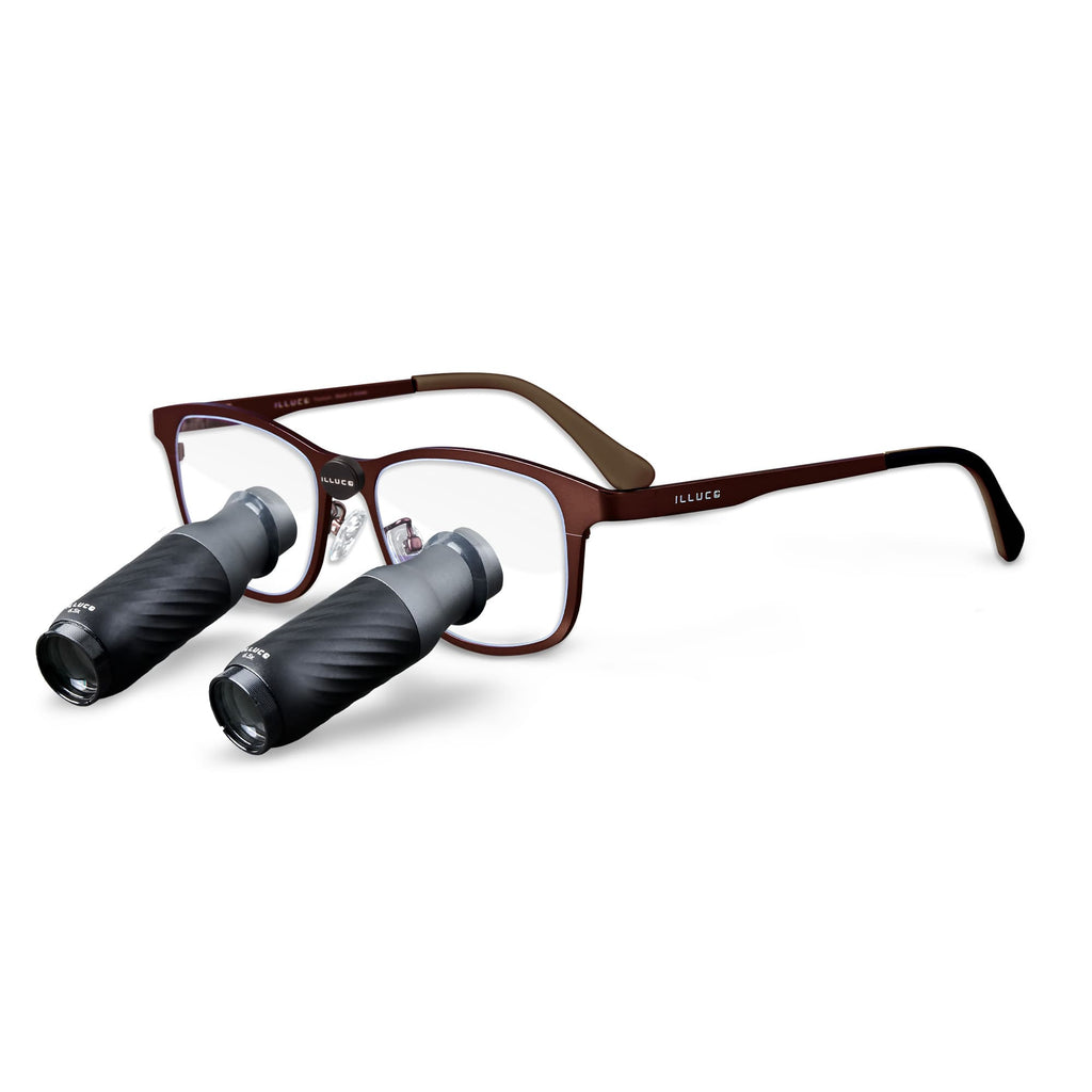 6.5x Prismatic Loupes Classic Coffee