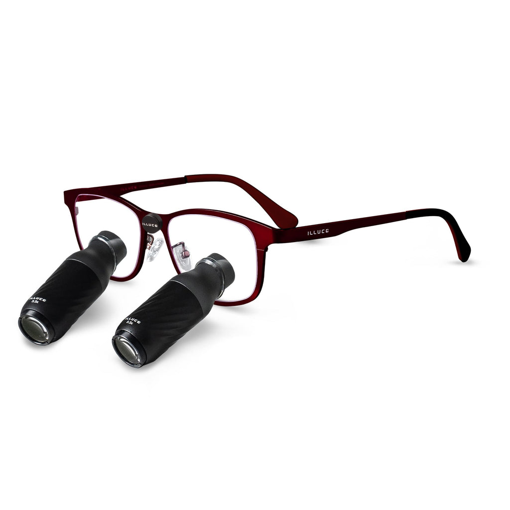 5.5x Prismatic Loupes Classic Ruby