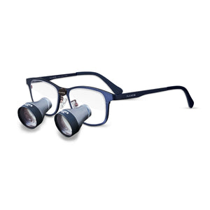 3.5x Galilean Loupes Classic Blue