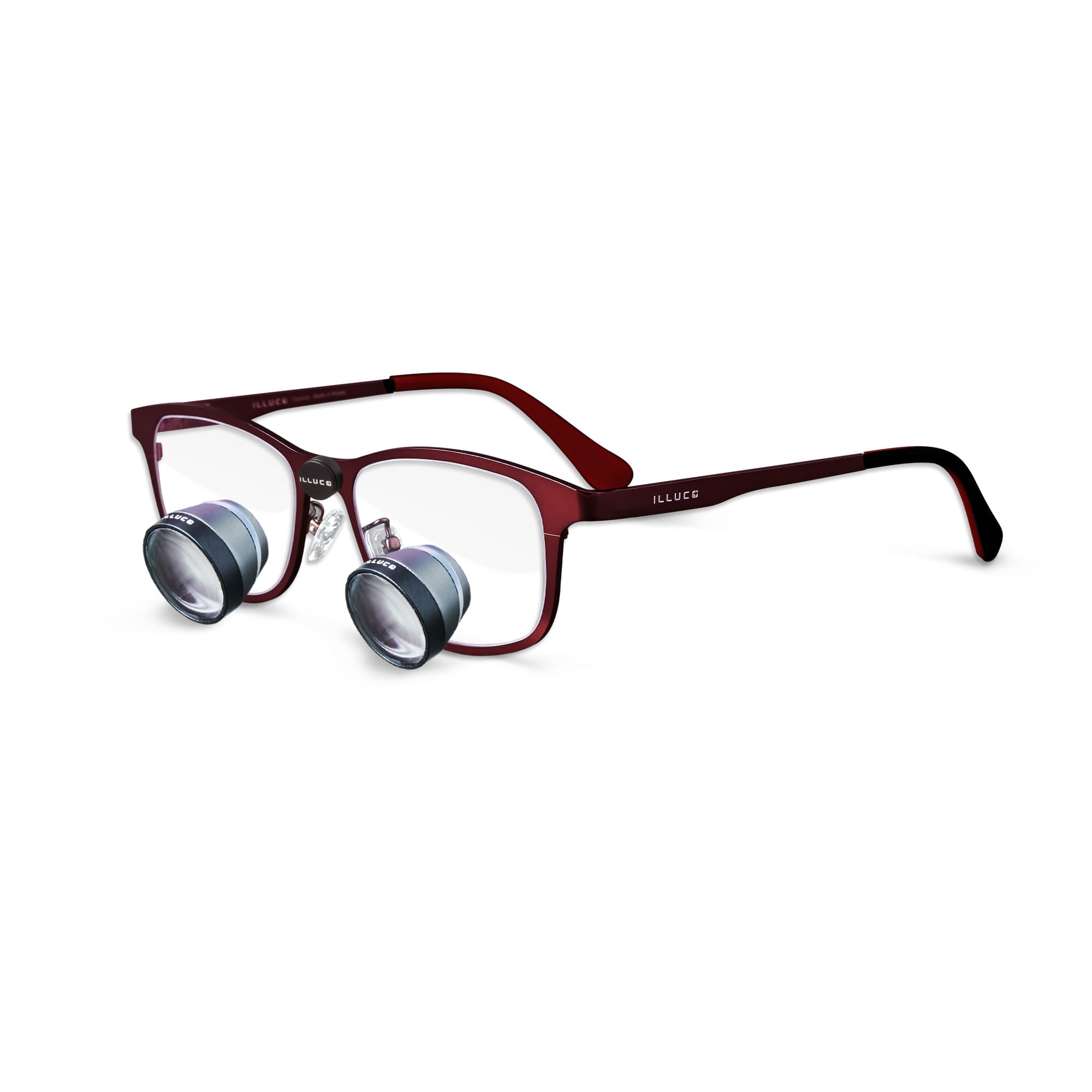 2.5x Galilean Loupes Classic Ruby