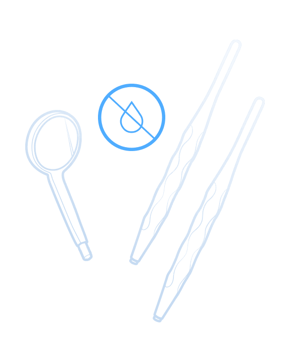 dental dry diagram