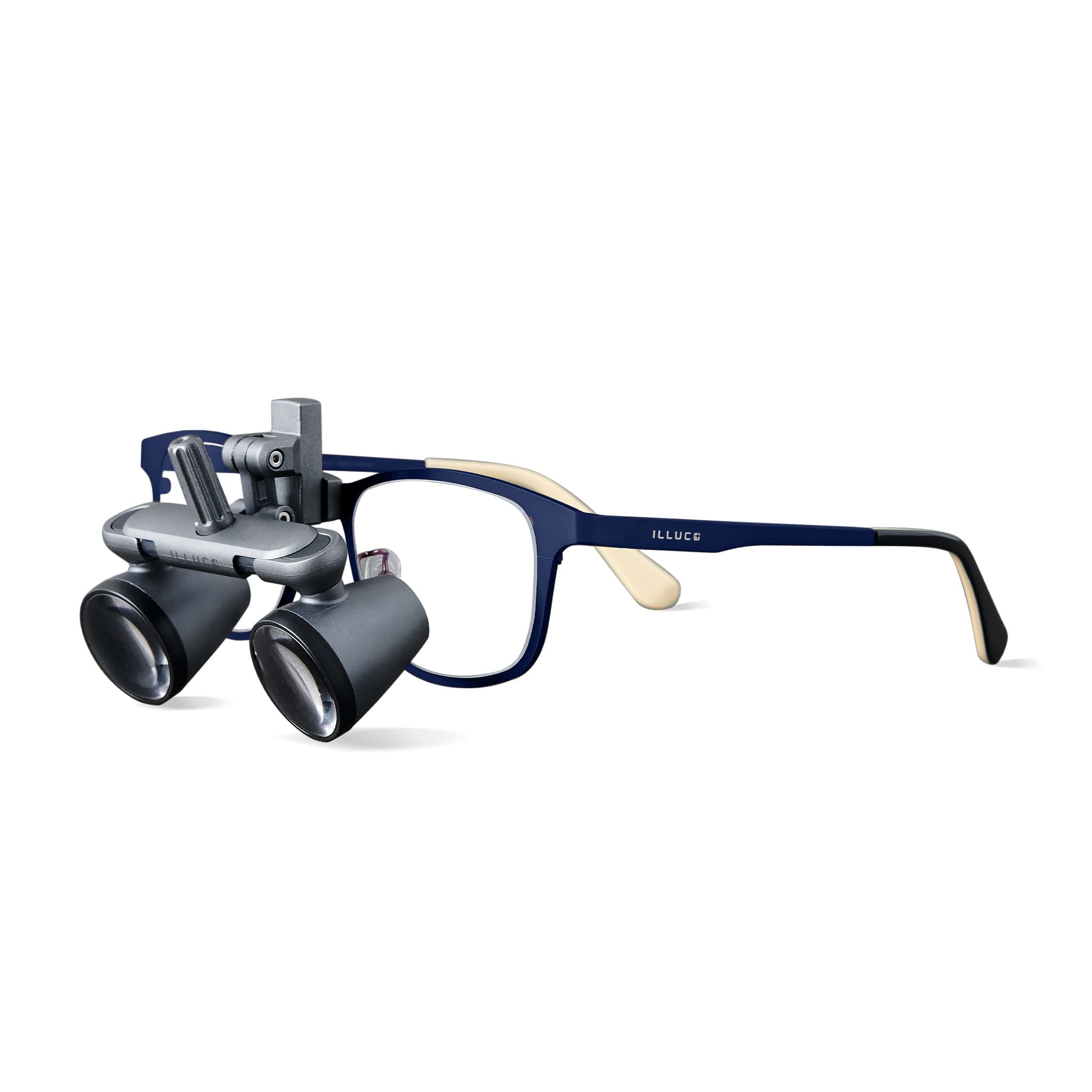 Classic Blue Flip-Up Loupes