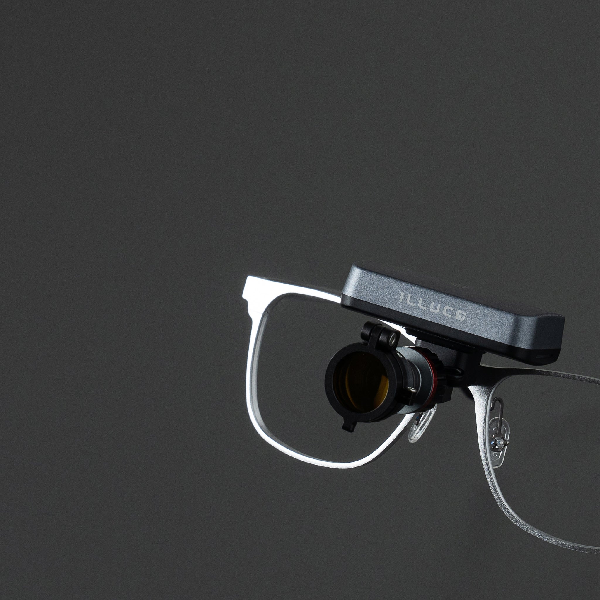 up close of illuco frame for headlight with headlight