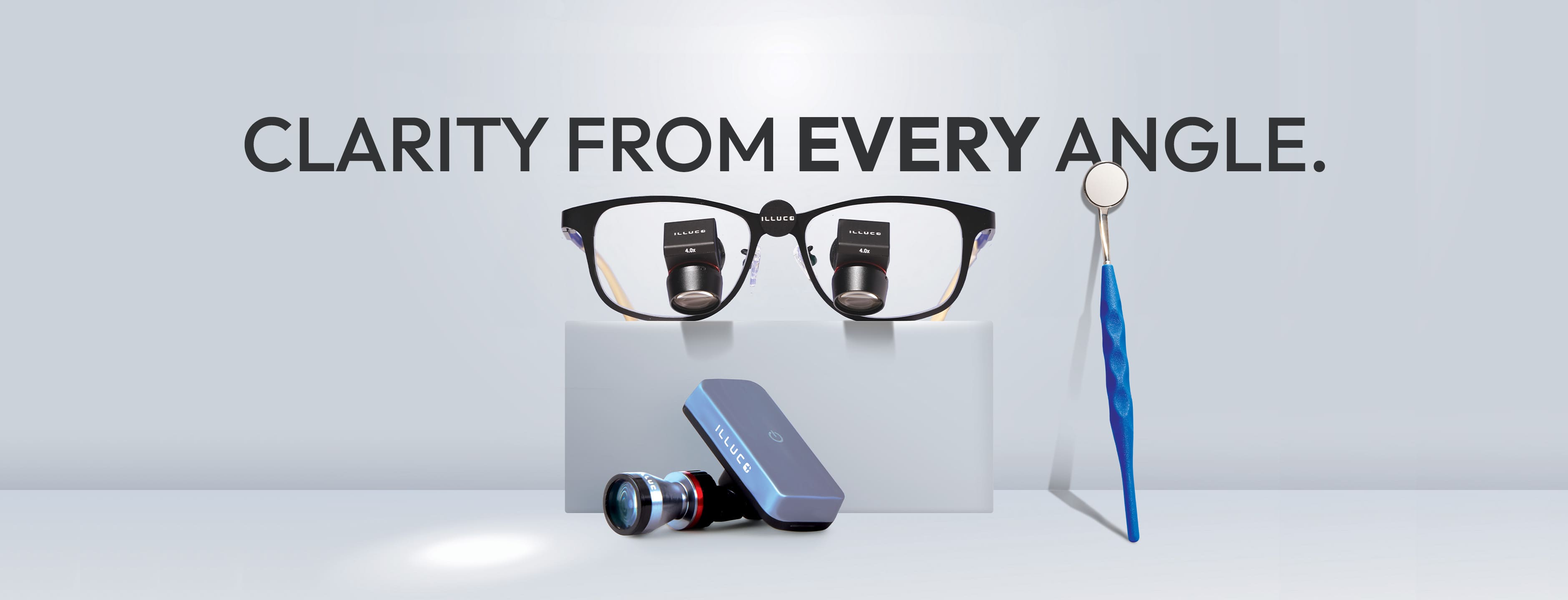ILLUCO Ergo X with headlight and dental mirror