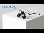 Dental Loupes with Flip Up Magnification lens and Headlight