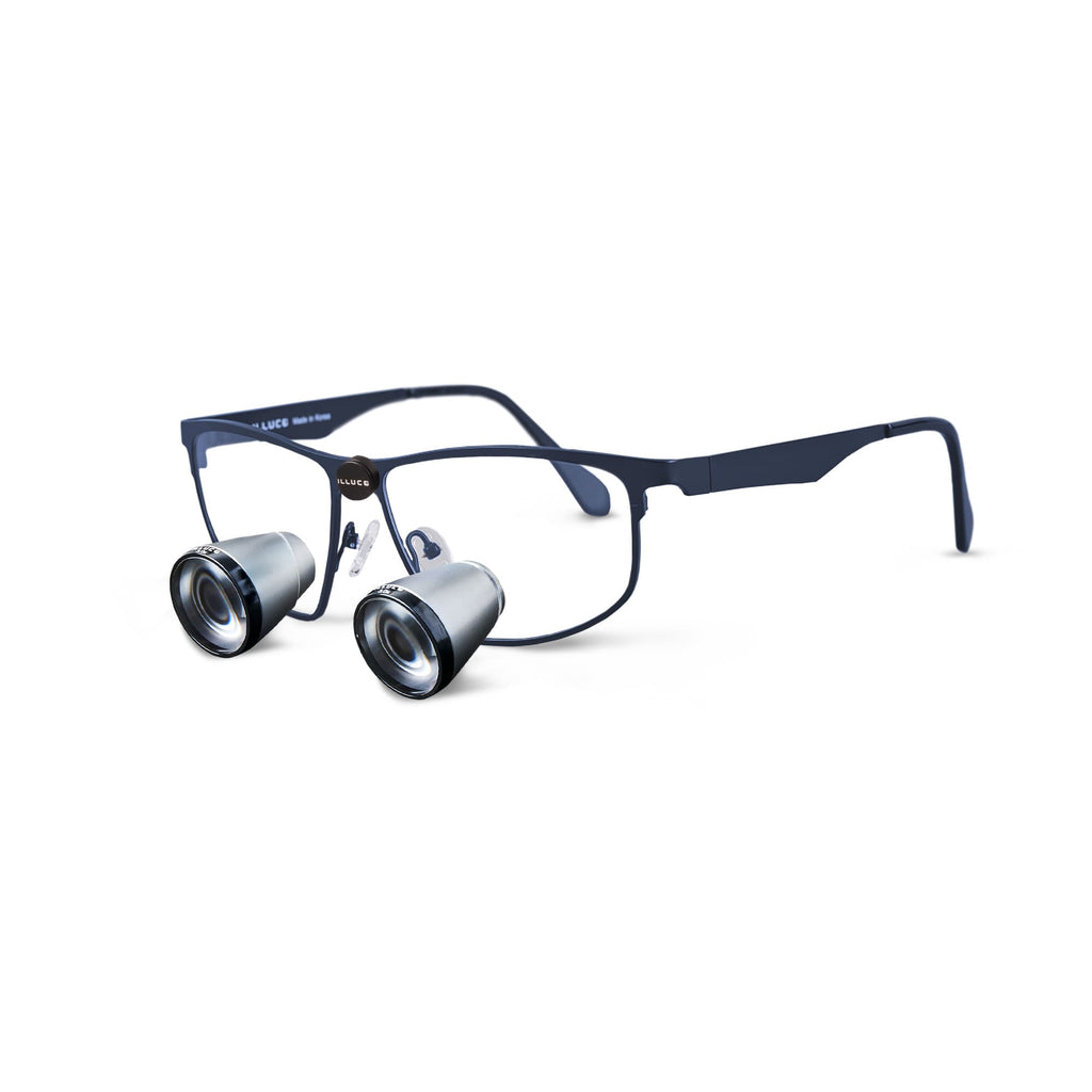 Sleek Blue Loupes 3.0x