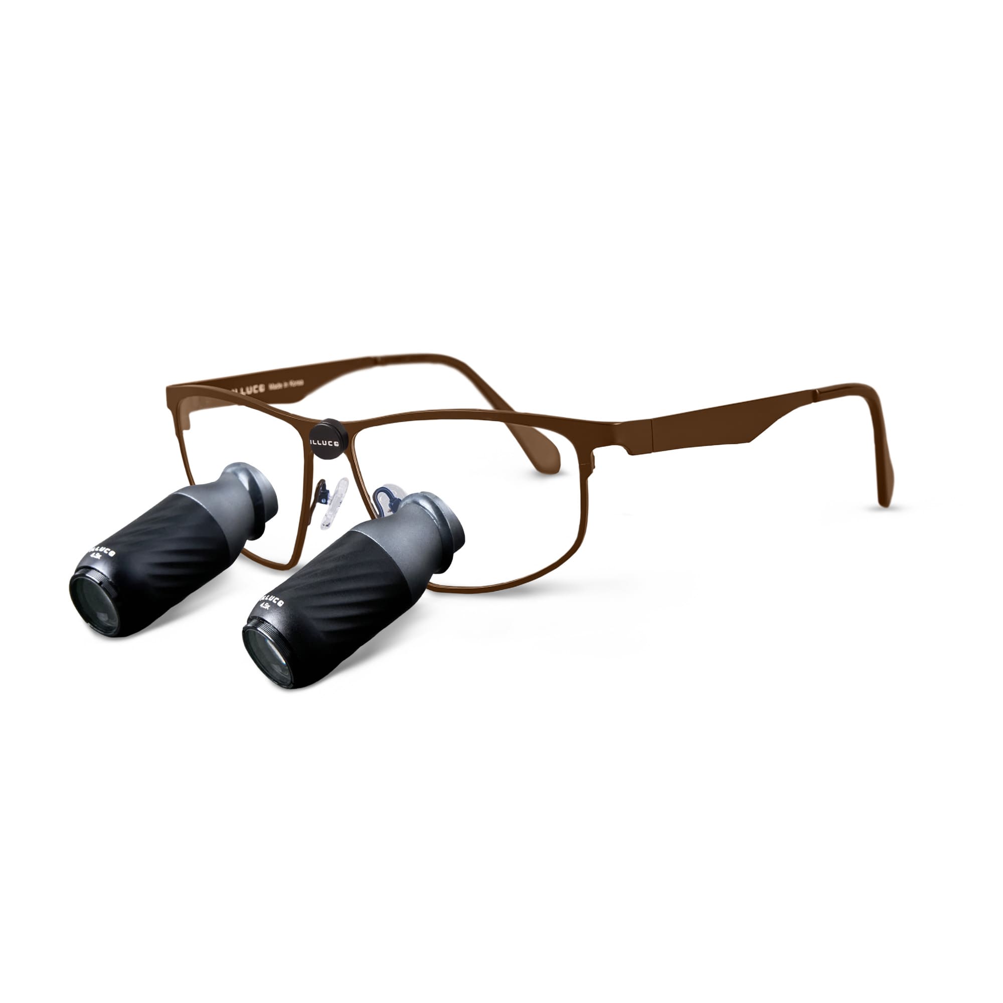 Loupes galiléennes et prismatiques ILLUCO TTL (à travers la lentille)