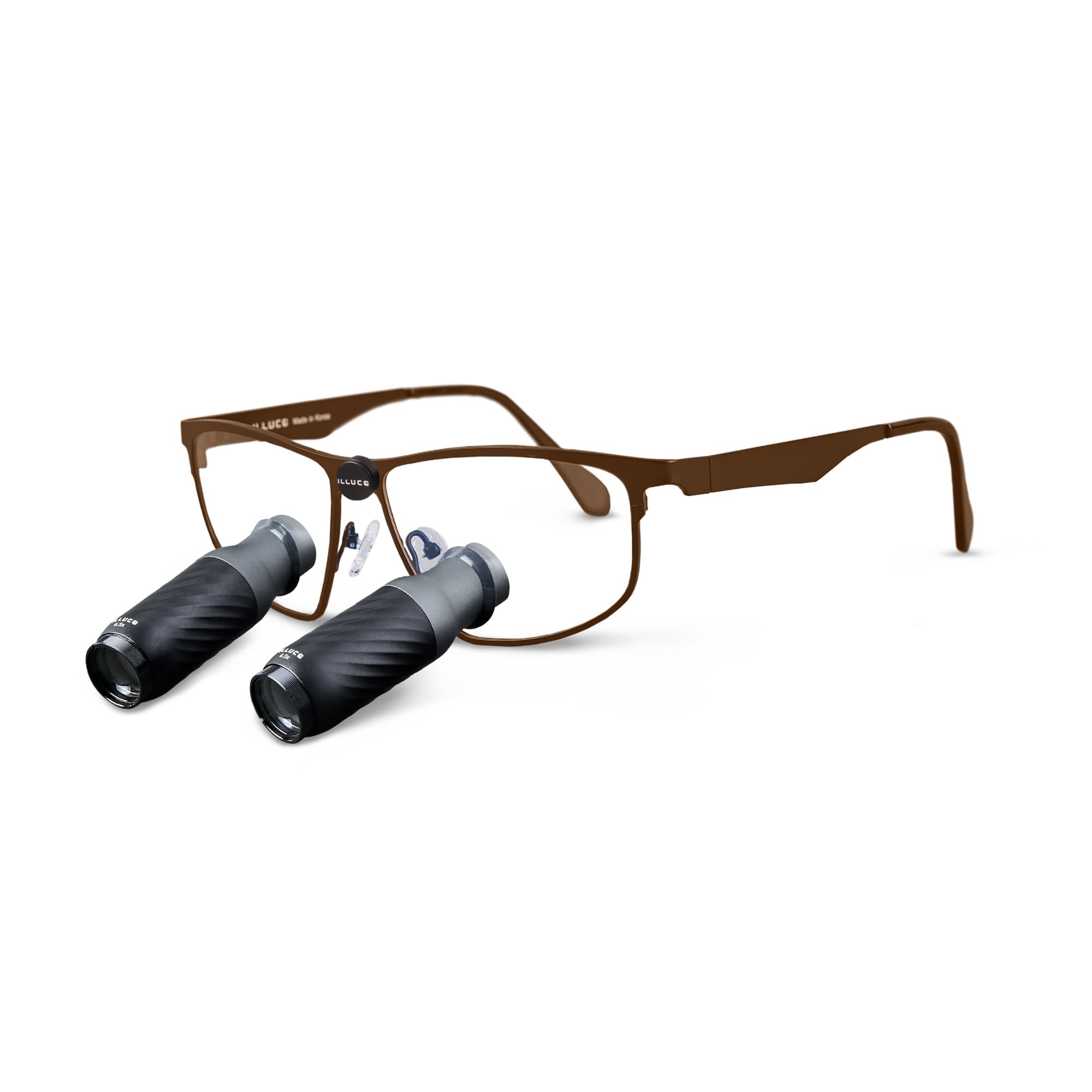 Loupes galiléennes et prismatiques ILLUCO TTL (à travers la lentille)