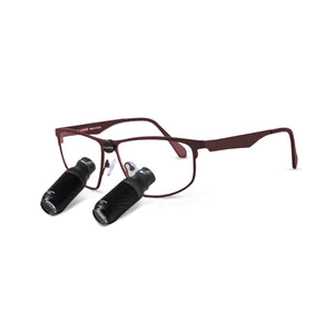 Loupes galiléennes et prismatiques ILLUCO TTL (à travers la lentille)