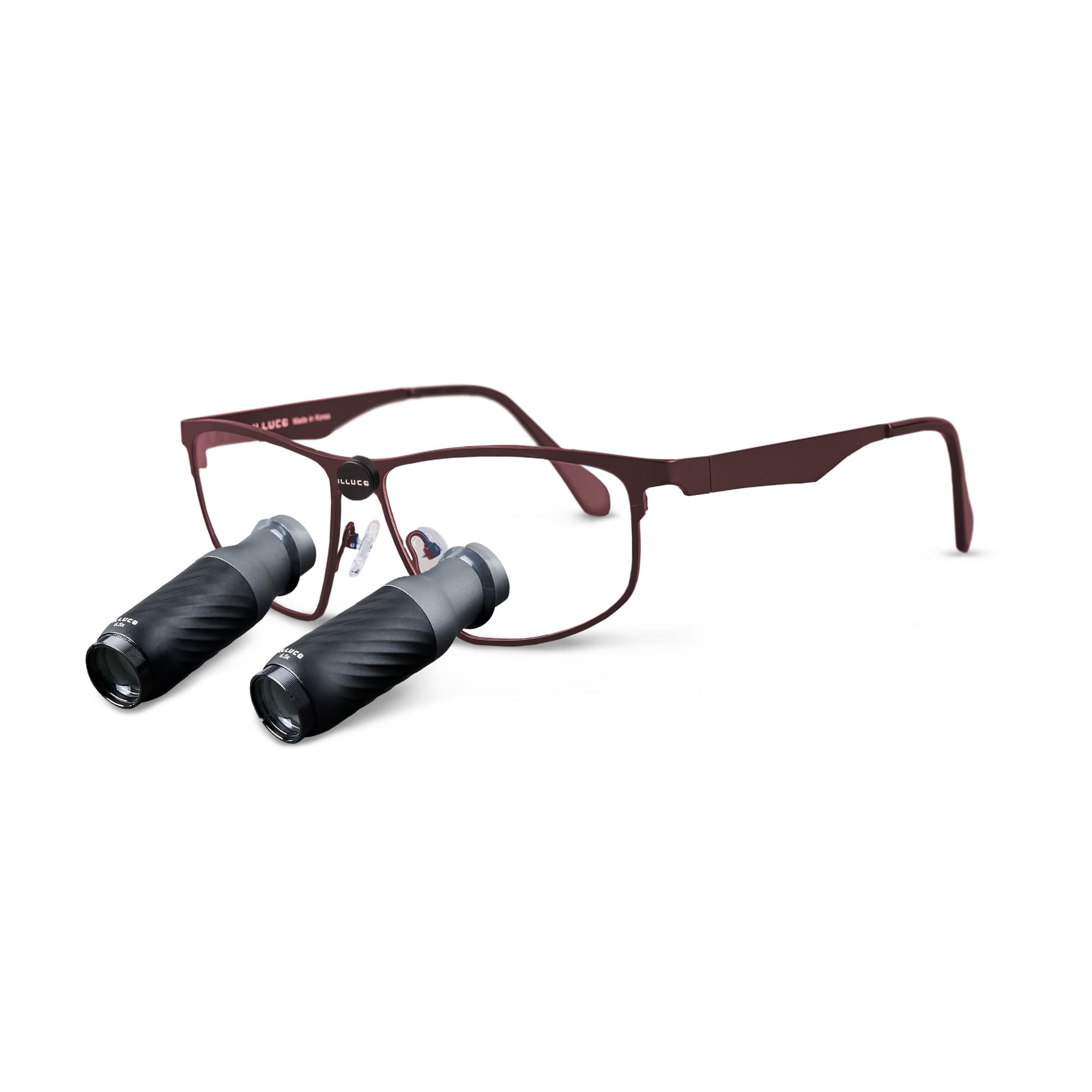 Loupes galiléennes et prismatiques ILLUCO TTL (à travers la lentille)