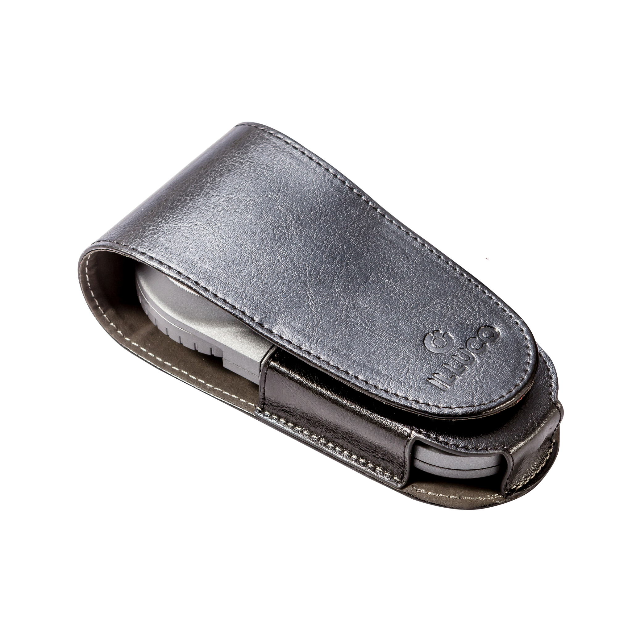 Illuco Leather Pouch in black